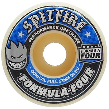 SPITFIRE スピットファイア 53mm ウィール FRMULA FOUR Amazon | スピットファイア (SPITFIRE) F4 99 DURO CONICAL FULL
